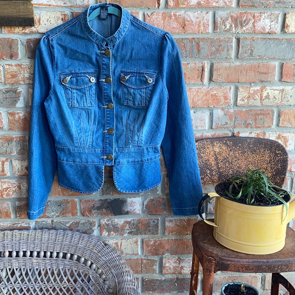 French Cuff denim jacket